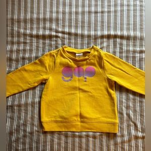 Yellow Gap sweatshirt
